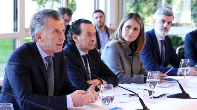 macri les pidio a los ceos plata para la campana y que se metan en politica