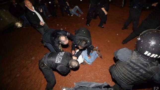 los diarios y el encuadre de la represion