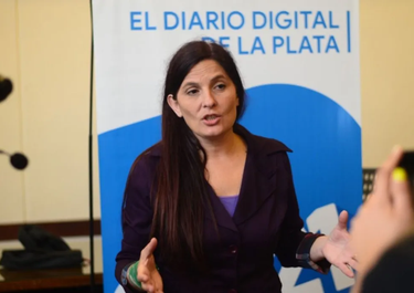 Luana Simioni, primera candidata a concejal de La Plata, la Octava sección electoral de Buenos Aires.