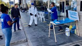 Post caos, intendentes del conurbano apuntalaron el operativo bancos