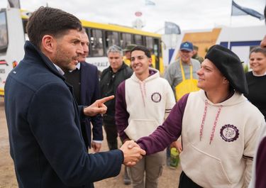 En Agroactiva, Pullaro mimó al campo con créditos y rebajas fiscales y volvió a diferenciarse de Milei