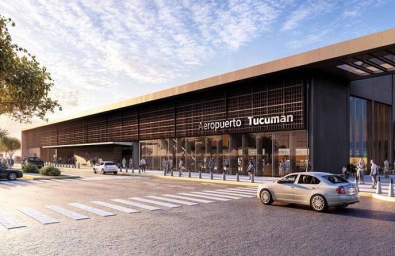 Proyecto de obra del Aeropuerto Internacional Benjamín Matienzo, de la Provincia de Tucumán.