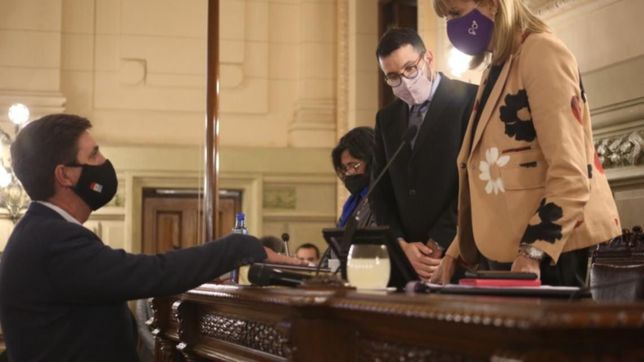 pirola seguira como presidente provisional del senado santafesino
