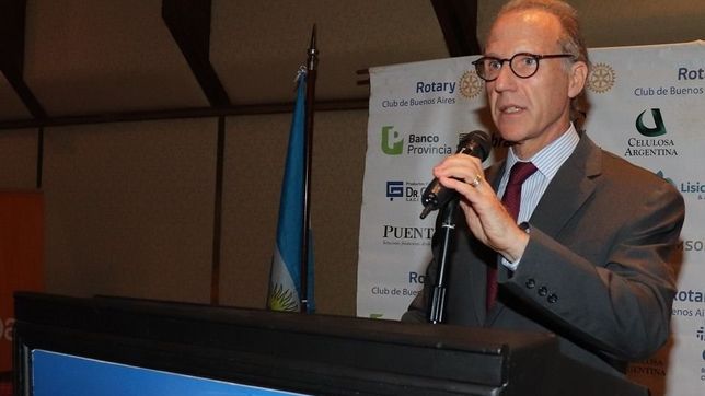 con rosenkrantz a la cabeza: el jefe de la corte hizo sindicalismo en el rotary