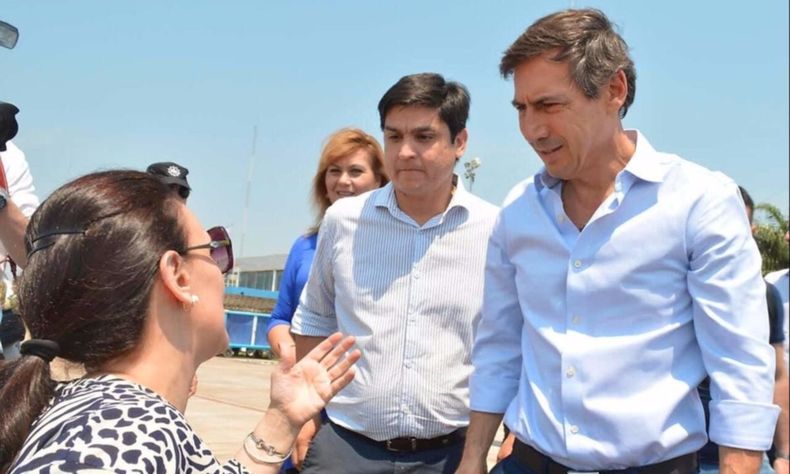 Naidenoff con Michetti
