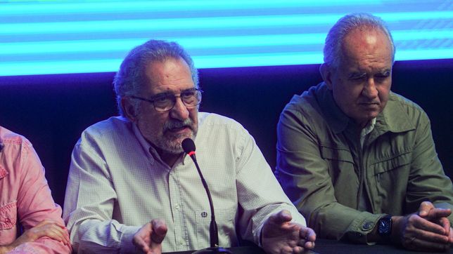 Carlos De Feo, secretario general saliente de la Federación Nacional de Docentes Universitarios (CONADU). Foto: Somos Télam.