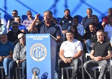 Octavio Argüello, Secretario General de la CGT.