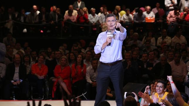 hagamos un cordobazo de crecimiento, arengo macri en el ultimo acto