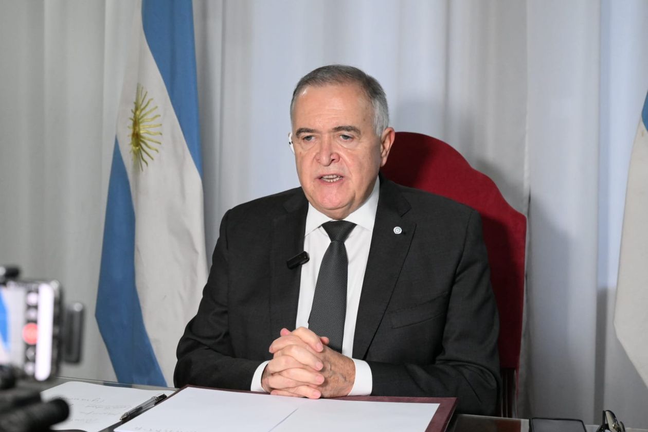 Osvaldo Jaldo, gobernador de Tucumán.&nbsp;