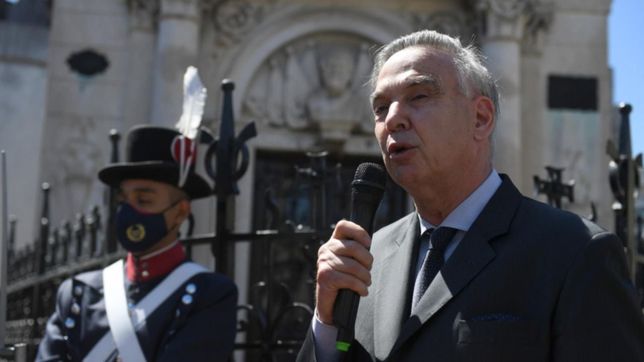 soy roca: pichetto viaja al pasado a la conquista del voto antibarbarie
