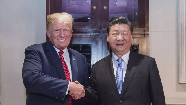 Donald Trump y Xi Jinping.