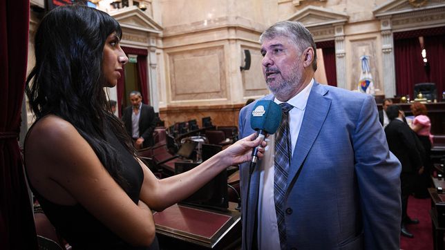 José Mayans, presidente del bloque del FdT en el Senado.  José Mayans, presidente del bloque del FdT en el Senado.
