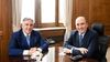 Martín Llaryora y Guillermo Francos