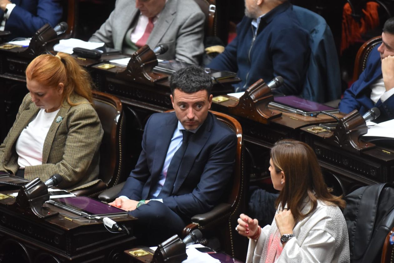Rodrigo De Loredo, a la UCR, uno de los diputados que pidió revisar la medida de las retenciones.&nbsp;