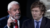 Lula Da Silva y Javier Milei. El peronismo quiere que se debatan sus diferencias en el Congreso.&nbsp;