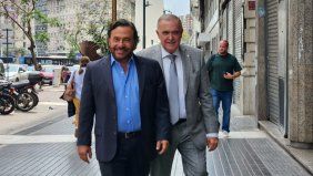 Gustavo Sáenz y Osvaldo Jaldo, animadores del nuevo espacio que reúne a los gobernadores dialoguistas. 