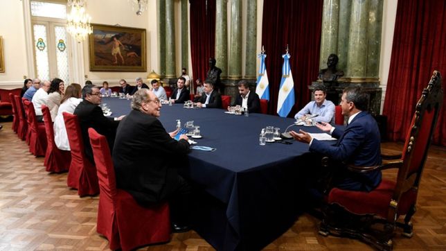 jugado por el acuerdo, massa busca un pacto con los bloques opositores