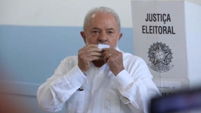 voto lula: hoy brasil define un modelo de pais y de vida