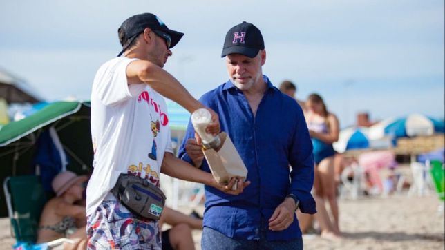 larreta sigue de gira en modo verano para bajar el nivel de rosca en sangre