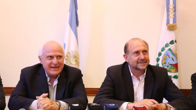 lifschitz se reunio con perotti y pone en marcha su gobierno en santa fe