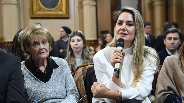 Carolina Losada, senadora de la UCR, autora del proyecto sobre venta de menores.  