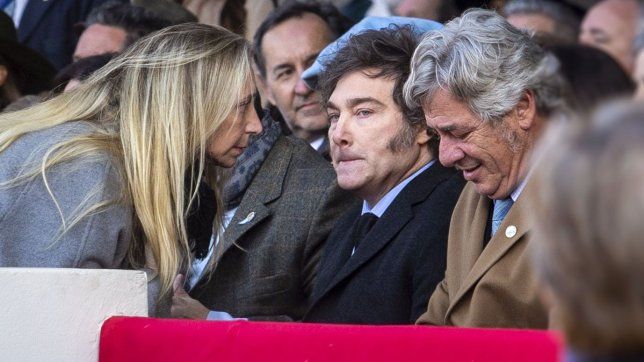 Javier Milei y Karina Milei.