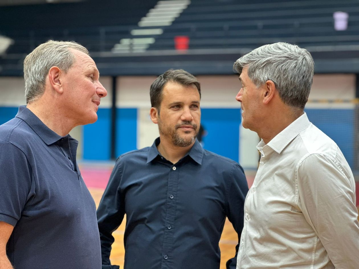 Guillermo de Rivas, Marcos Torres y Daniel Passerini