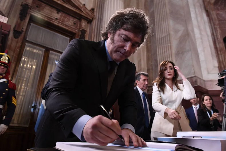 Javier Milei.&nbsp;