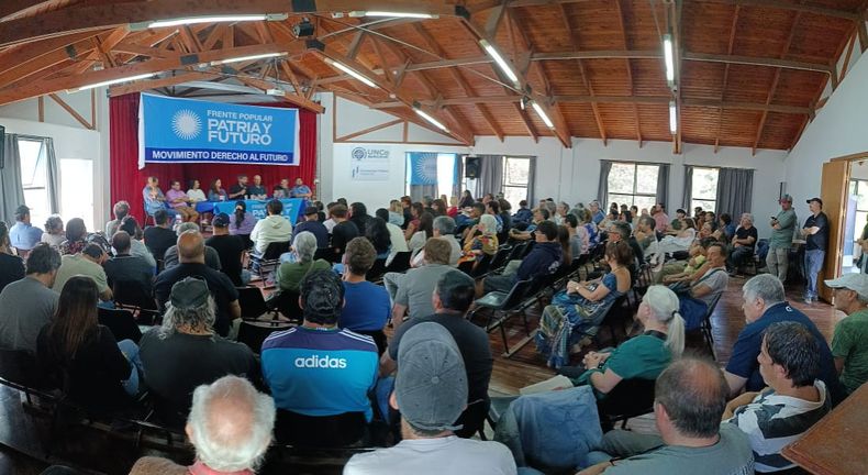 El Movimiento Patria y Futuro puso un pie en Río Negro con su lanzamiento en San Carlos de Bariloche.