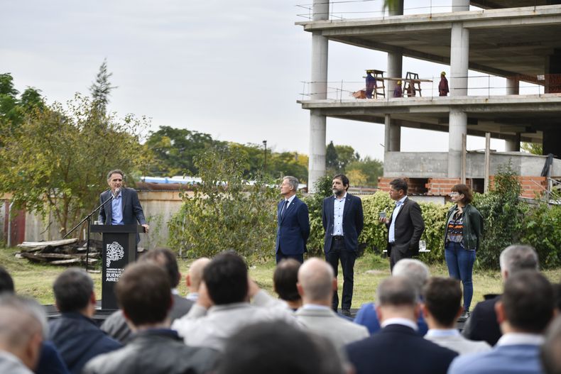 Kicillof, en la Primera sección electoral.