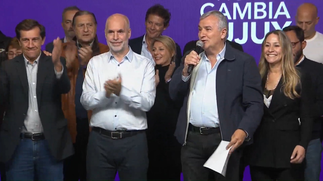 morales y larreta montaron la foto de la formula mixta