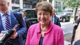 Georgieva elogió a Massa, pero aclaró: es el programa, no los ministros