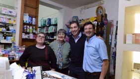 Santilli se mete en interna local para apoyar al tío de su secretario privado