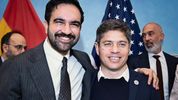 Axel Kicillof con el alcalde de Nueva York, Zohran Mamdani.