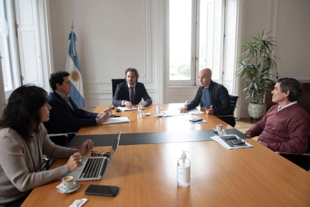 Larreta y Quirós con Wado Vilma y Cafiero Larreta y Quirós con Wado Vilma y Cafiero