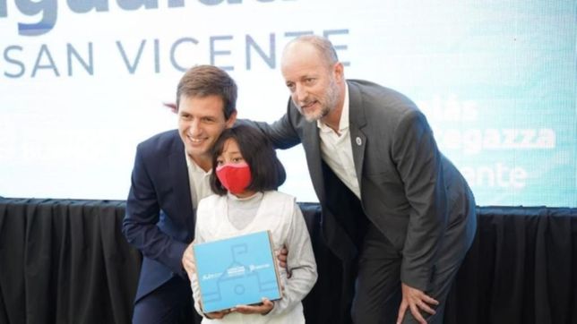 el intendente mantegazza lanzo conectar igualdad en san vicente