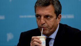 El ministro de Economía y ¿presidenciable? Sergio Massa.