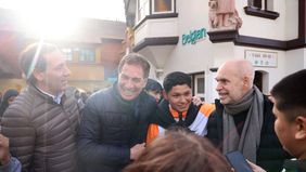 En La Plata, Larreta pidió el voto para Santilli y Garro