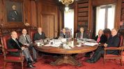 La Suprema Corte pre 2015, con sus siete ministros en funciones&nbsp;