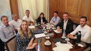La mesa política de Karina Milei.&nbsp;