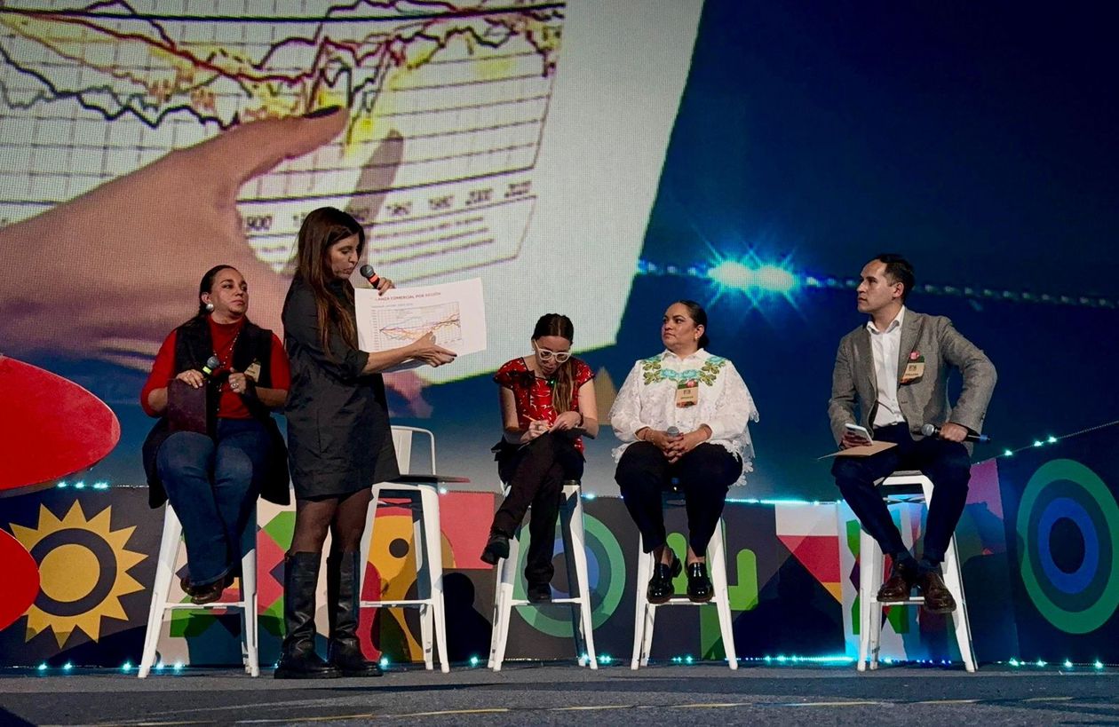 Daniela Vilar participó del foro México por el Clima para unificar la agenda por el medio ambiente.