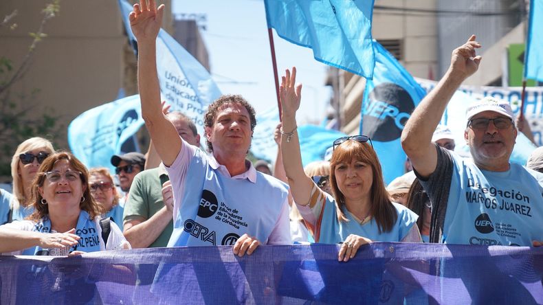 Roberto Cristalli, titular del gremio docente de Córdoba.&nbsp;