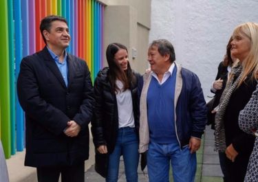 Con las obras como eje, Jorge Macri y Toty Flores recorrieron Vicente López