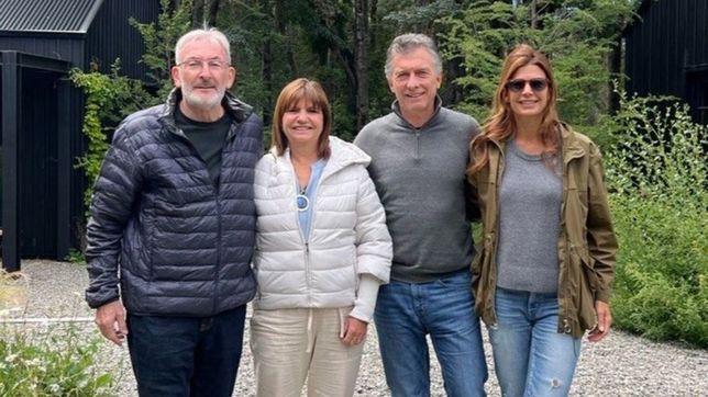para larreta que lo mira por instagram: bullrich consiguio la foto con macri