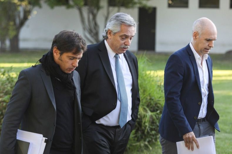Alberto Fernandez Rodriguez Larreta Axel Kicillof