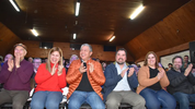 Rolando Figueroa y su vicegobernadora Gloria Ruiz en Neuquén.