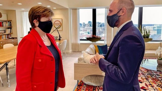 guzman llego a washington y este viernes se reunira con georgieva