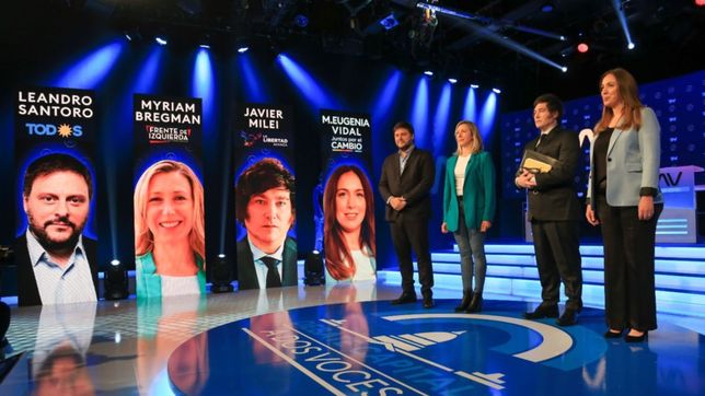 after debate: larreta muteado, la bronca de recalde y la barra de la rusa