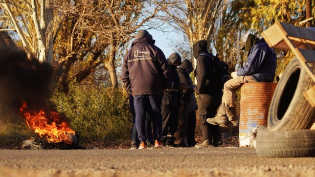 Reclamo de ceramistas en Neuquén.