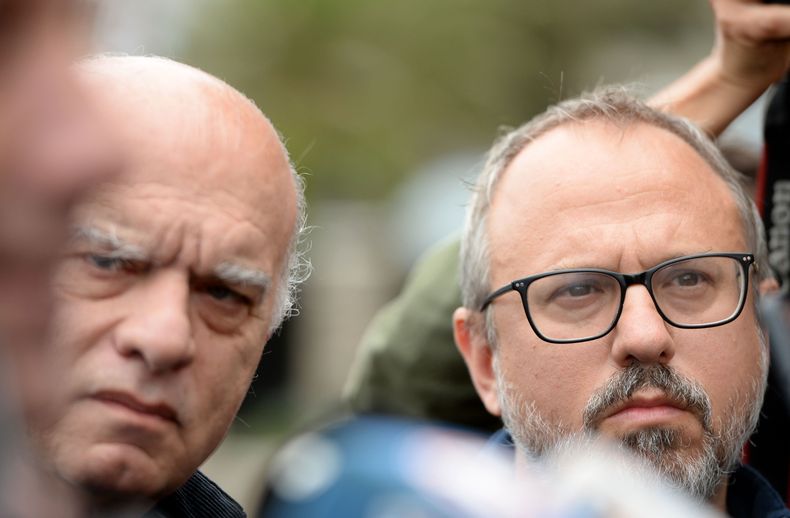 Néstor Grindetti y Diego Valenzuela.&nbsp;
